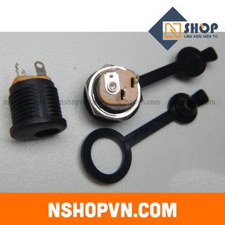 Jack DC Cái Khóa Ốc có nắp chống nước