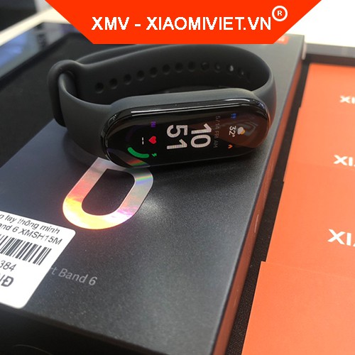 Vòng đeo tay Xiaomi Mi Band 6 - Bản quốc tế | Hàng chính hãng | BH 12 tháng