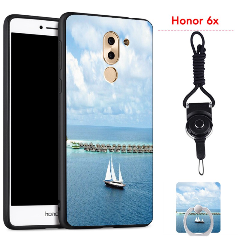 Ốp lưng silica gel dành cho điện thoại Huawei Honor 6X/GR5-2017