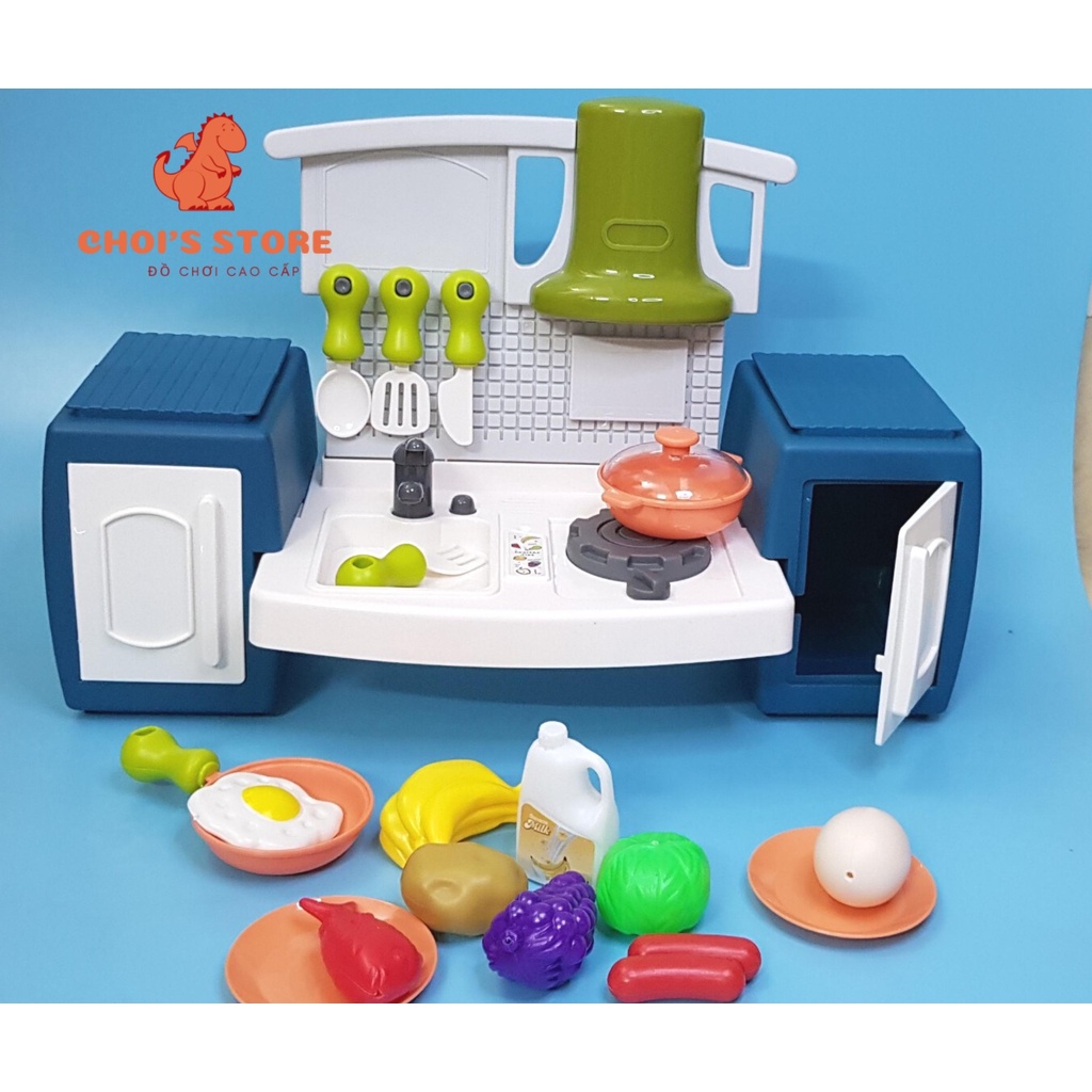 [Ảnh thật] (Thanh lý ) Quầy nấu ăn, đồ chơi nấu ăn cho béChoi's Store