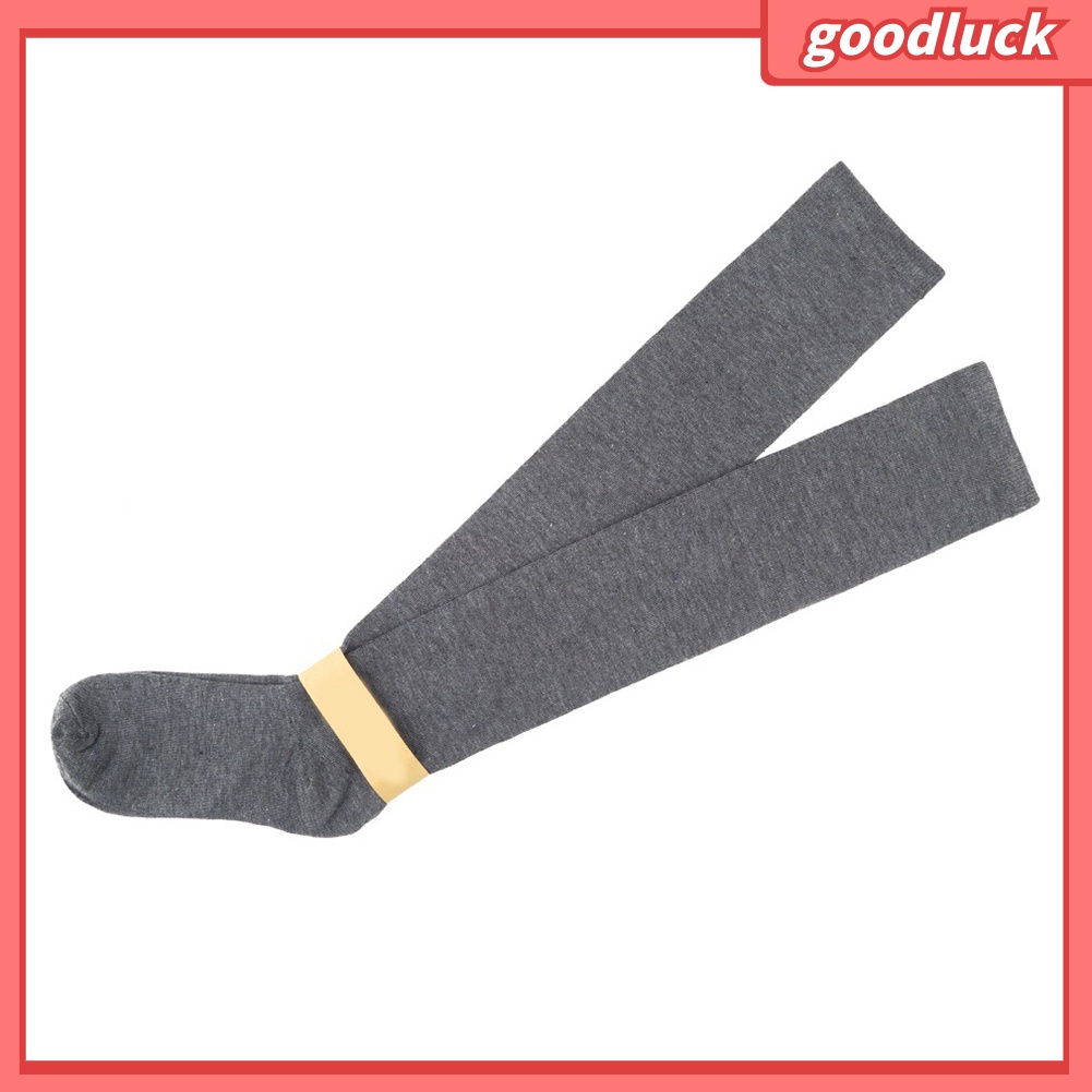 Tất cotton co giãn dài qua gối thời trang cho nữ