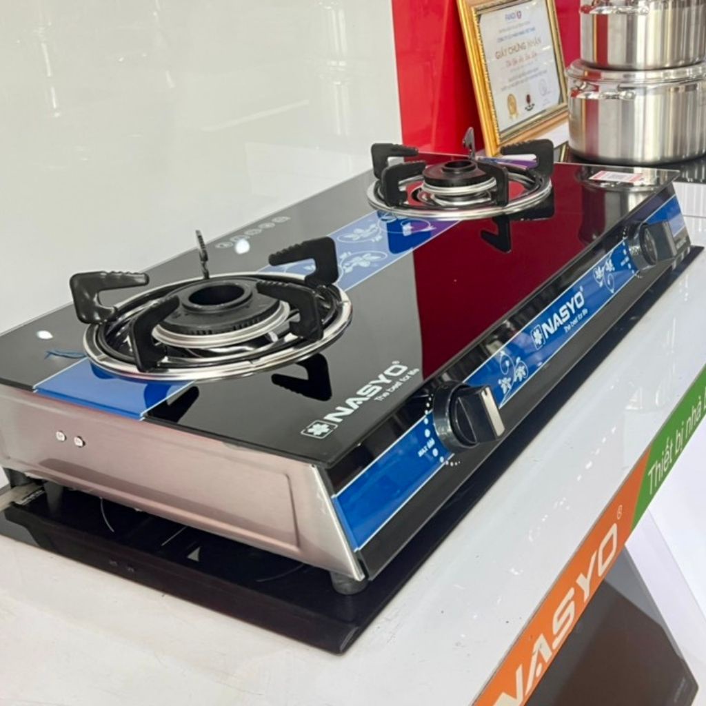 Bếp gas đôi🥰 Free ship🥰 Bếp gas đôi NASYO NS 202 K2 giá rẻ nhất trên toàn quốc