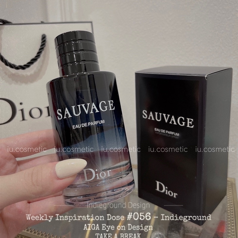 Nước hoa nam Sauvage 100ml - Dầu thơm nam tính badboy cuốn hút - iu.cosmetics