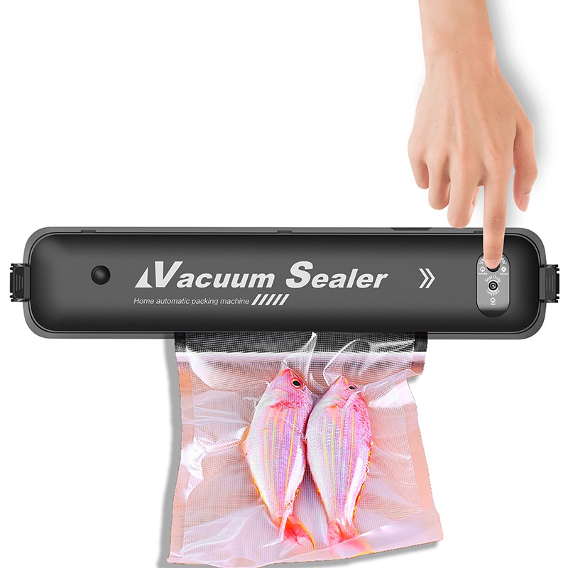 Máy hút chân không thực phẩm - Máy hàn miệng túi đóng gói bảo quản thực phẩm 2 chế độ Vacuum Sealer Boremart