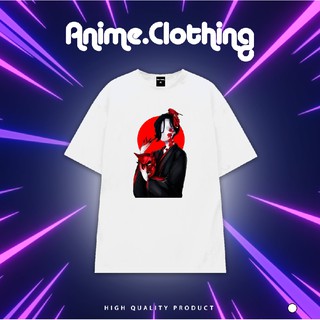 Áo Phông Ulzzang Unisex Quỷ Dữ Satan Cô Gái Nhật Bản Form Rộng