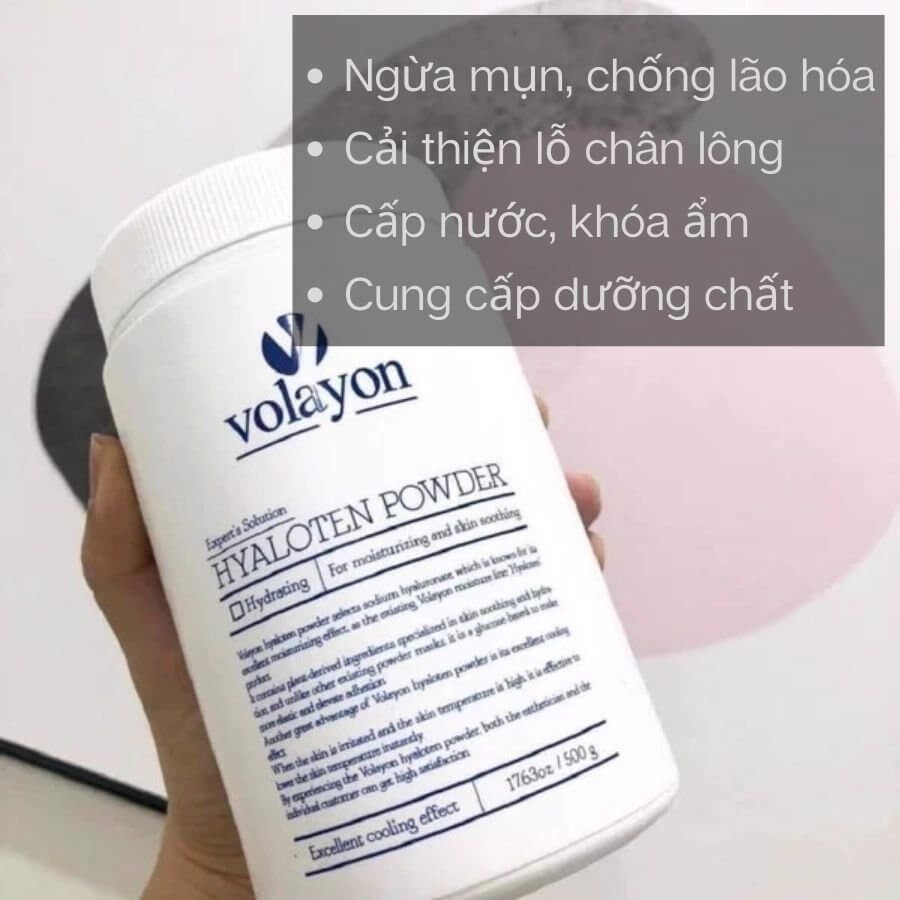 Mặt nạ bột Volayon chuyên dùng cho spa (Hyaloten Powder, Spinnem , Stoquiren)