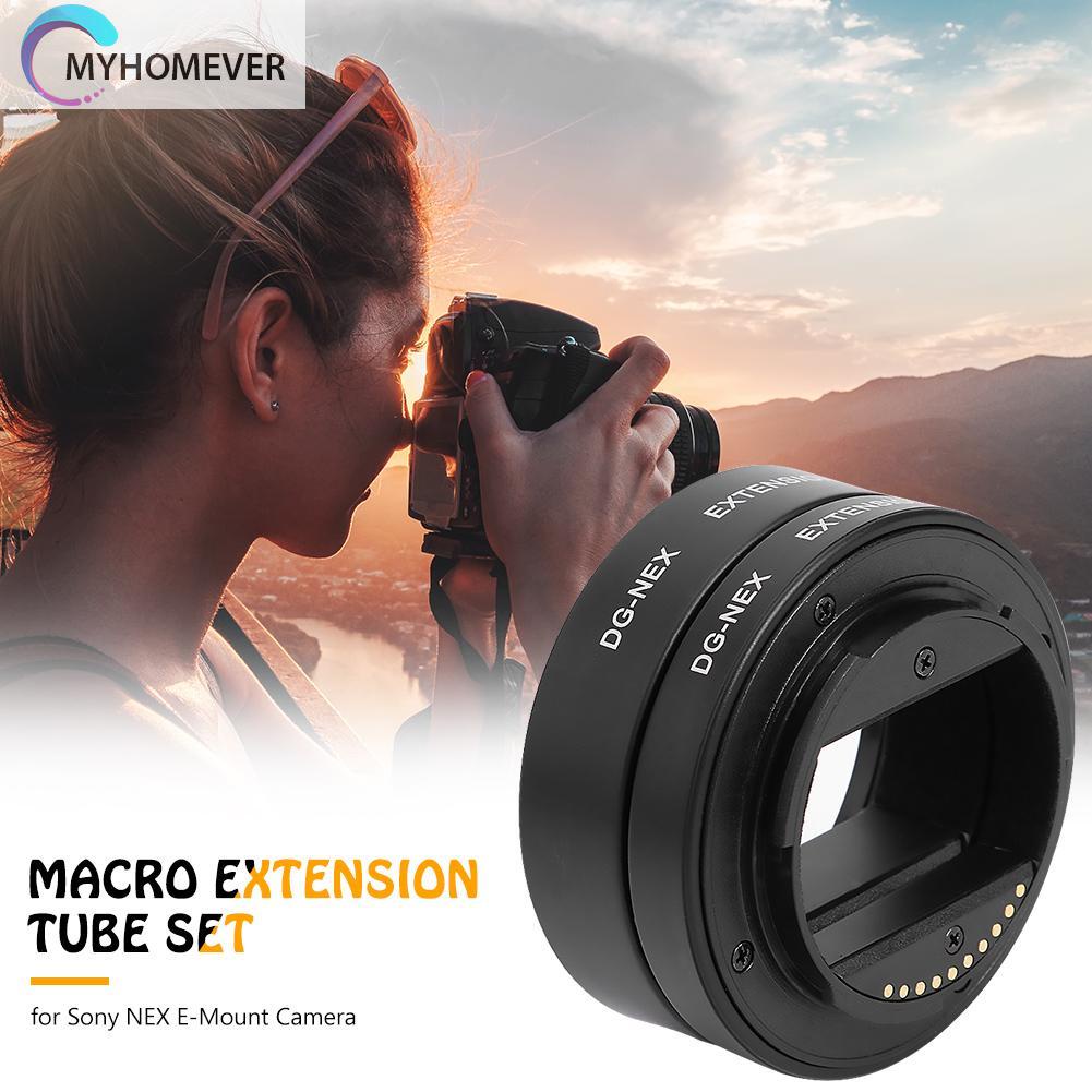 Set ống kính mở rộng Macro AF 10mm 16mm cho camera Sony Nex E-Mount | BigBuy360 - bigbuy360.vn