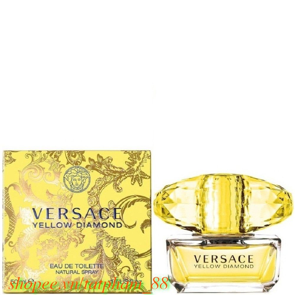 Nước Hoa Nữ 50ml Versace Yellow Diamond 100% chính hãng, TAT cung cấp và bảo trợ.