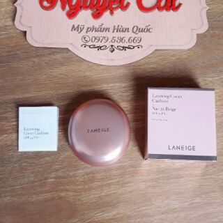 Phấn Nước Laneige Layering Cover Cushion & Concealing Base