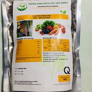 Phân Gà Nhật Hữu Cơ - Mập Cây Xanh Lá Nhiều Hoa Trĩu Quả 1kg