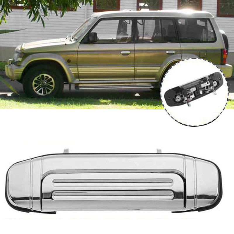Tay Nắm Cửa Bên Ngoài Bằng Chrome Cho Mitsubishi Montero Pajero V31 V32 V33 V46 1997-2000