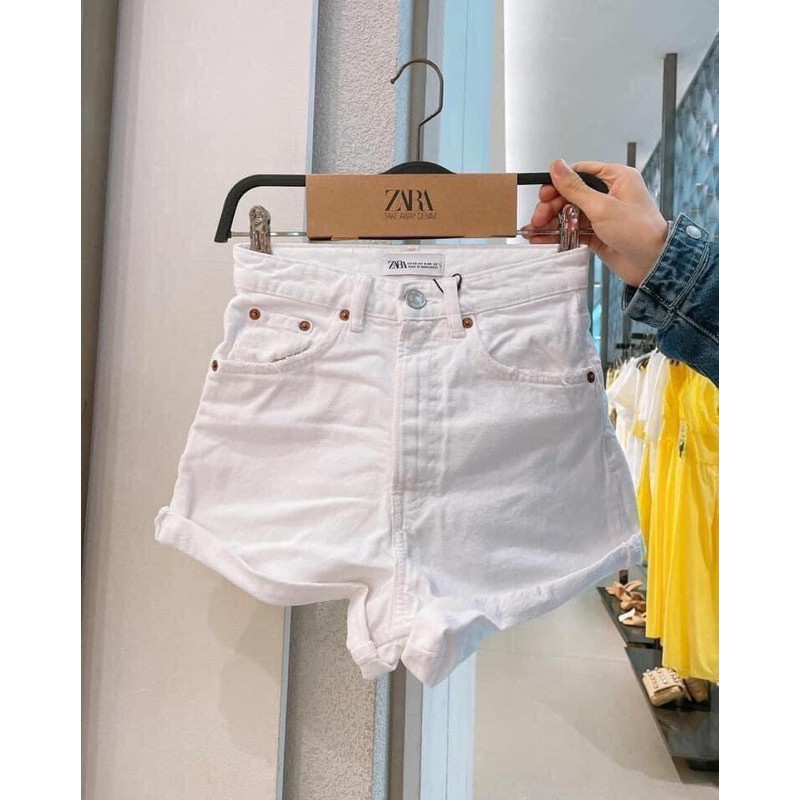 Quần sóc một khuy gấp gấu lưng cao cá tính chất jean co giãn đẹp-Minxy shop | BigBuy360 - bigbuy360.vn