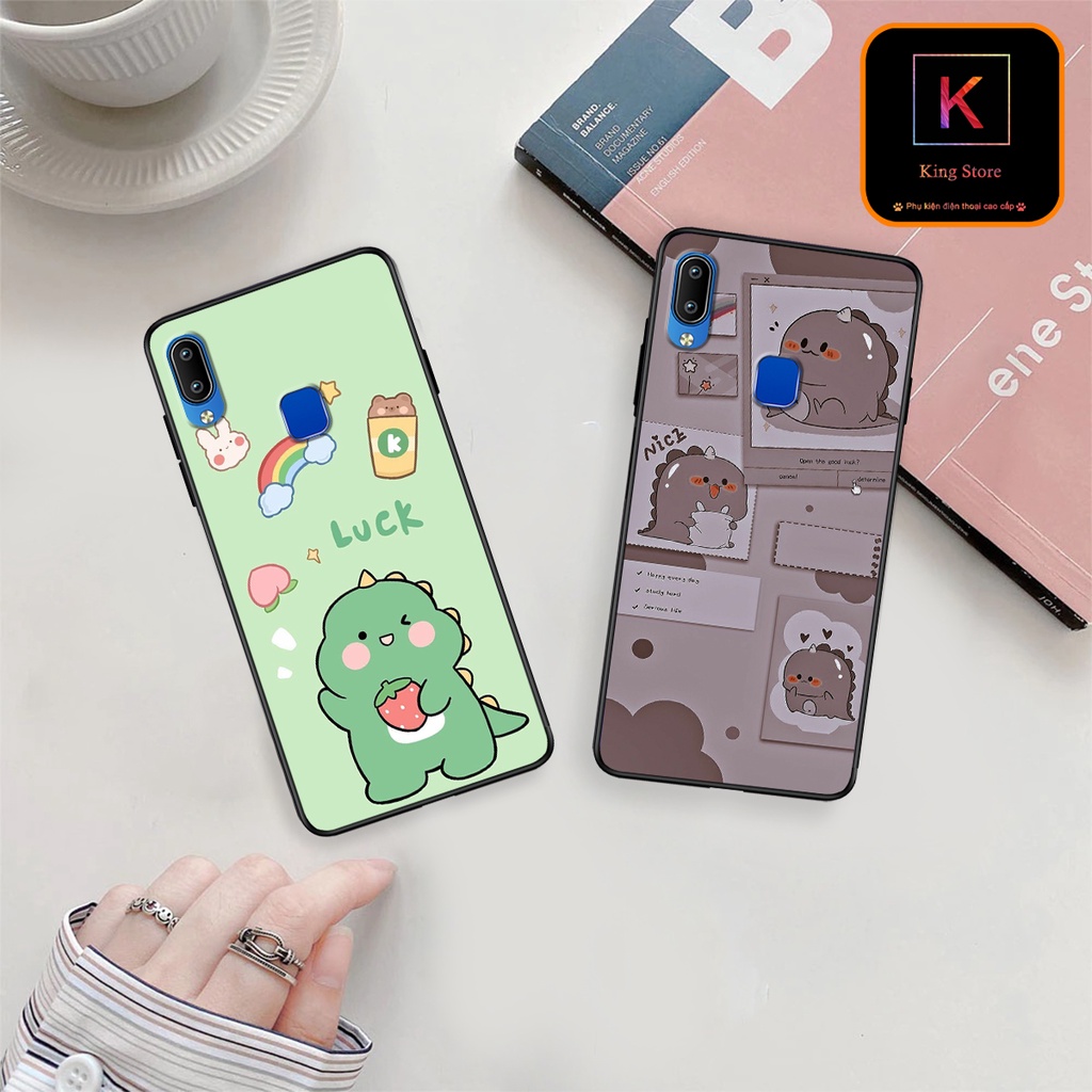 Ốp lưng Vivo Y91 - Vivo Y95 - Ốp in hình khủng long,dinosaur dễ thương