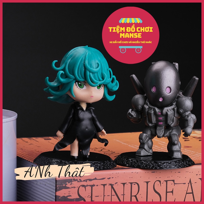 Mô Hình Anime One Punch Man Chibi 06 nhân vật Saitama, Tatsumaki, Genos