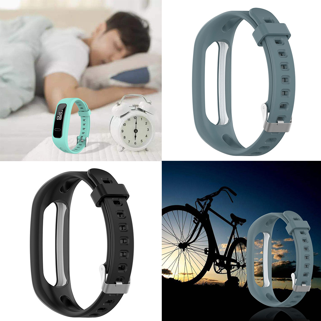 Dây Đeo Silicon Thay Thế Cho Đồng Hồ Thông Minh Huawei Band 4e