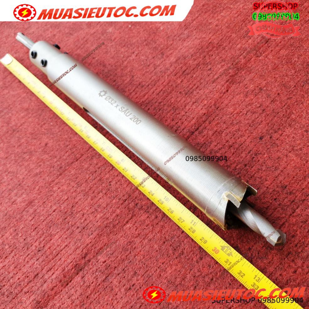 Mũi khoan rút lõi khoét tường gạch sâu Phi 27 x 120 mm không khoan bê tông, không khoan chế búa