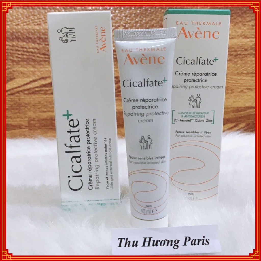 Avene Cicalfate  kem phục hồi, làm lành sẹo và cấp ẩm cho da Avene Cicalfate Restorative Skin Cream 40ml