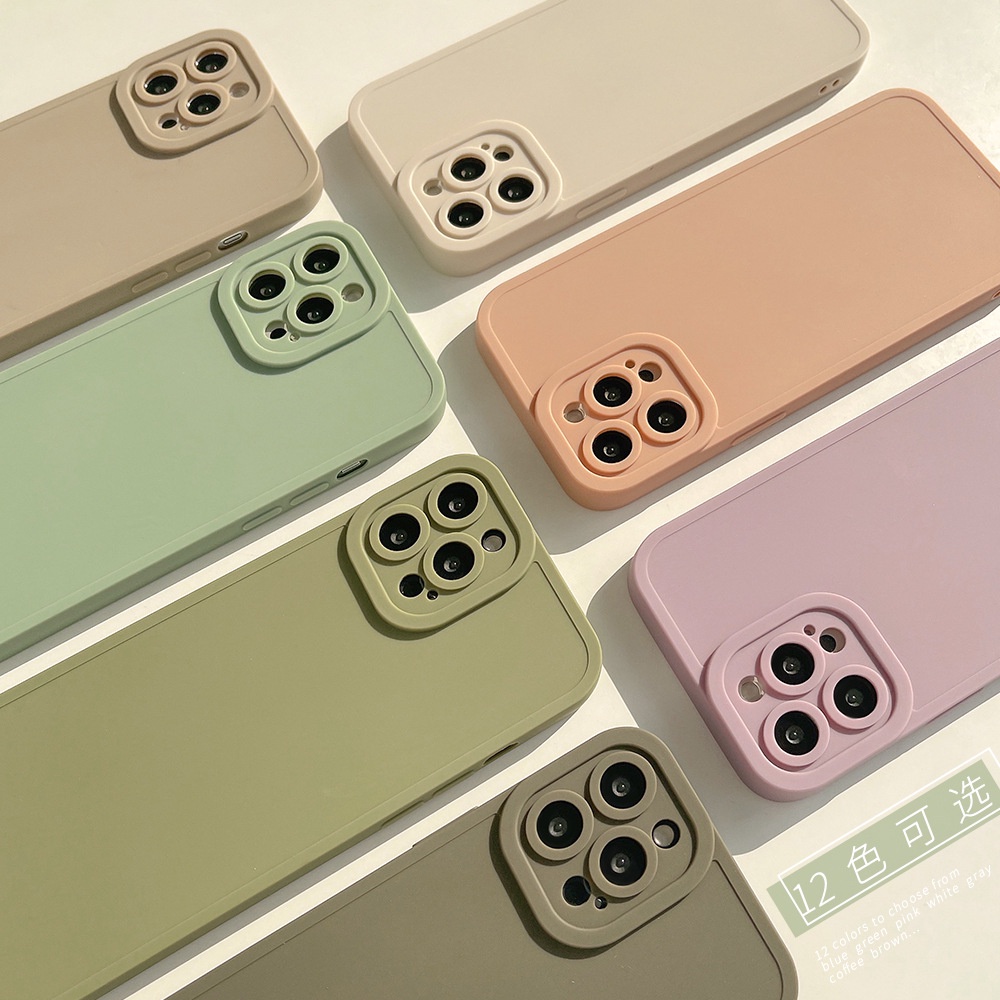 Ốp Điện Thoại Silicone Mềm Thời Trang Cho Apple 13 Pro Max 12 11 Pro Max mini X XR XS Max 7 8 Plus 7G 8G