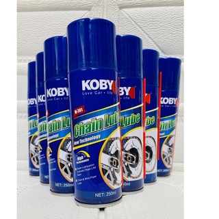 Chai xịt dưỡng sên xe gắn máy koby 250ml