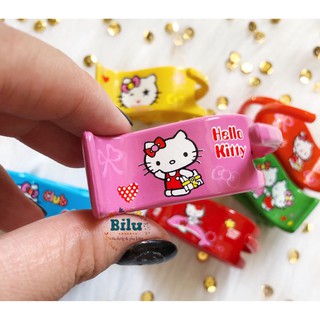 Kẹp tóc càng cua 3 răng hình Kitty