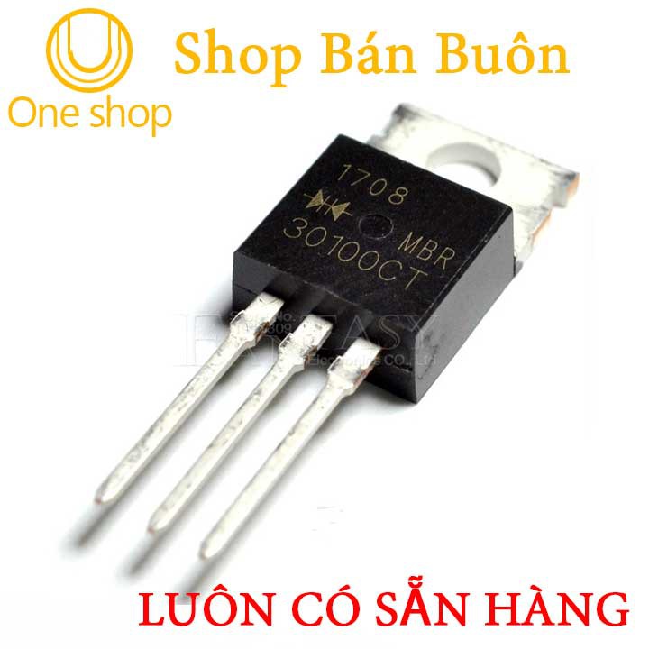 Linh Kiện MBR30100 CTG 100V 30A TO220