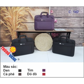 CẶP VĂN PHÒNG CỠ TRUNG C142 (THỦ ĐÔ VÀNG)