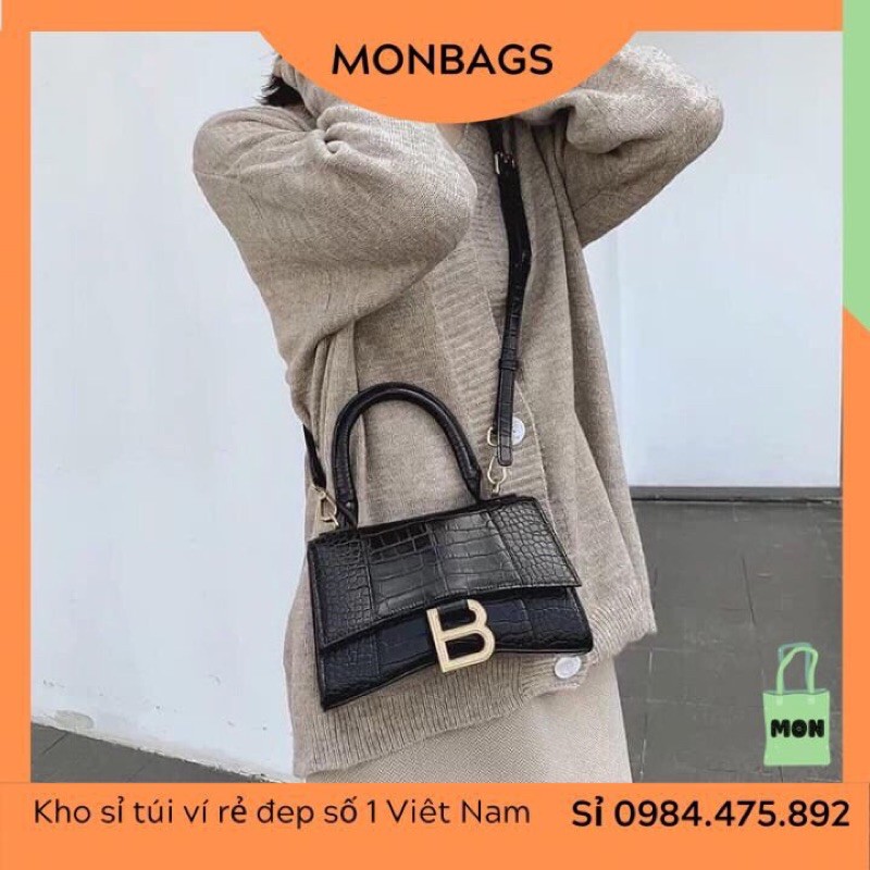 Túi xách nữ👜Túi B da rắn👜Ảnh thật và video thật
