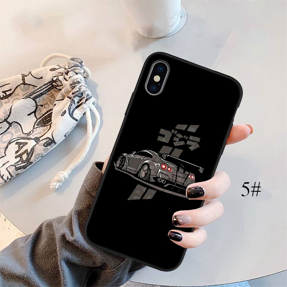 Ốp Điện Thoại In Hình Xe Hơi JDM GTR Cho iPhone 5 5S 6 6S 7 8 11 Pro Max Plus SE XR HH81