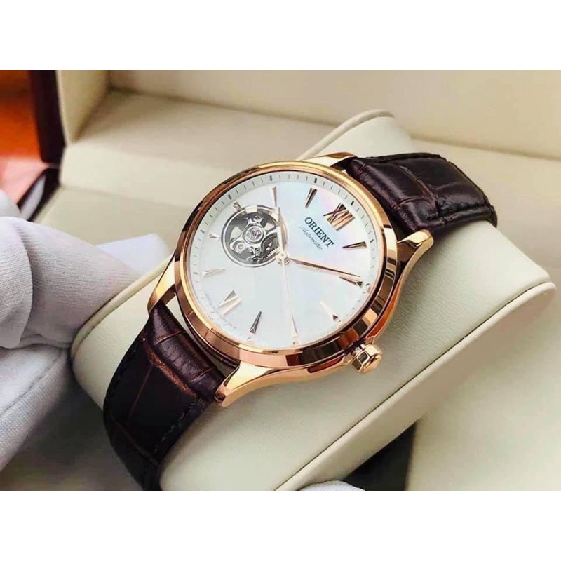 ĐỒNG HỒ COUPLE CHÍNH HÃNG ORIENT FAG02002W0 và RA-AG0022A00C Open Heart