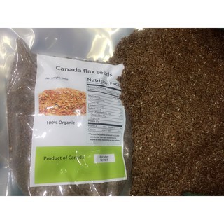 Hạt Lanh Nâu Canada Hữu Cơ Không Biến Đổi Gen Ăn Liền | BigBuy360 - bigbuy360.vn