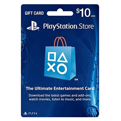 Thẻ PSN Gift Card hệ US cho PS4 PS5