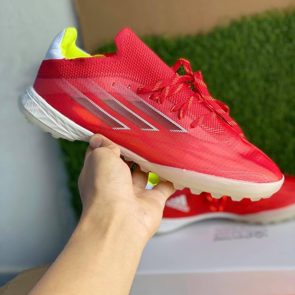 Giày Đá Bóng X Speedflow.1 TF Màu Đỏ Giày Đá Bóng Sân Cỏ Nhân Tạo