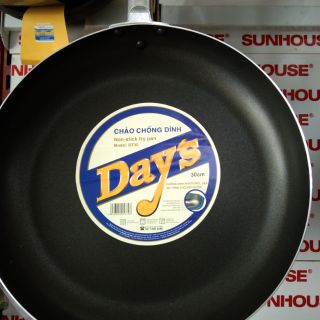 Chảo nhôm chống dính days sunhouse phi 30
