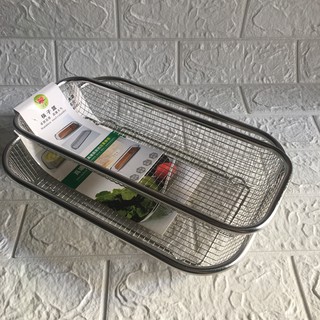 2 Rổ lưới Inox dùng cho nhà bếp