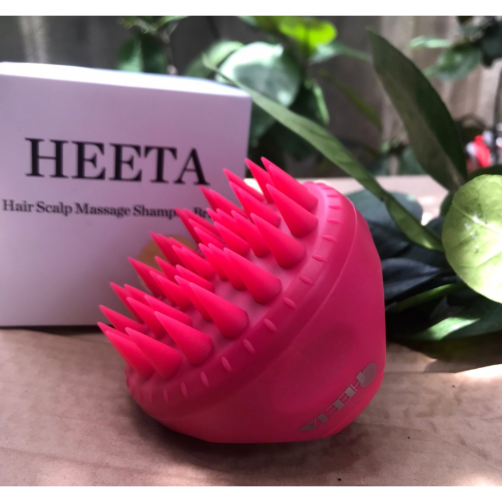 Lược Heeta gai mới giúp thư giãn, kích thích mọc tóc và làm sạch da đầu - dụng cụ lượt gội massage