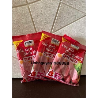 Xúc Xích Dinh Dưỡng Thịt Heo Ponnie gói 95g