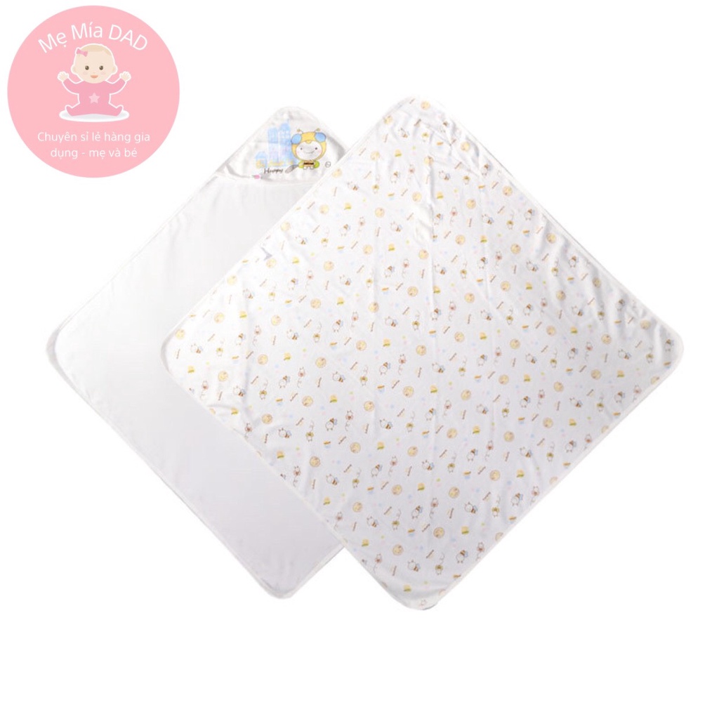 Chăn Ủ Cho Bé Sơ Sinh Cotton Mềm 2 lớp Cao Cấp