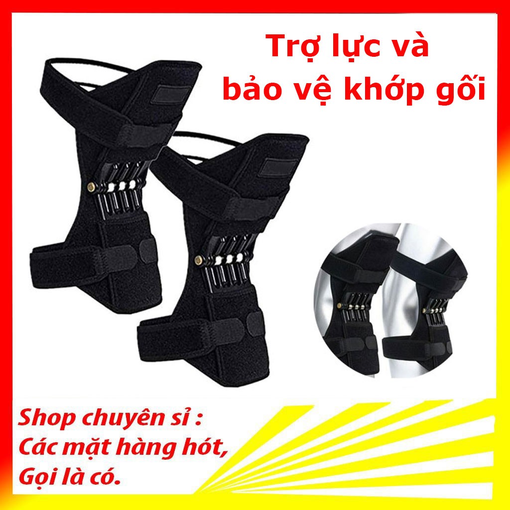 Khung trợ lực đầu gối giúp bảo vệ và kéo dãn khớp gối sử dụng cơ chế đòn bẩy làm giảm áp lực cho đầu gối