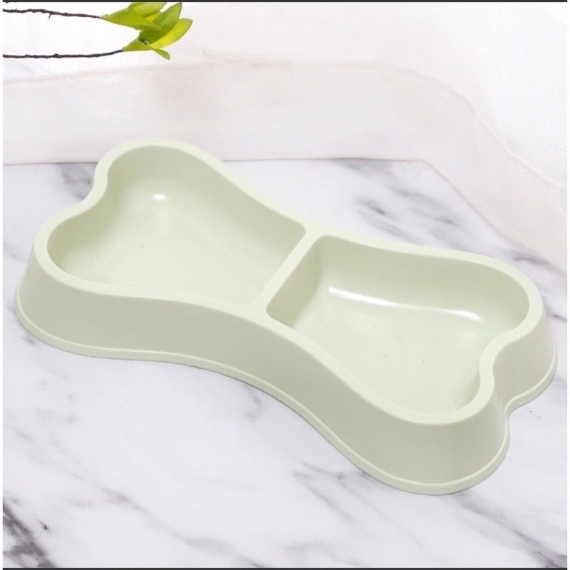 Bát ăn hình xương cho chó mèo