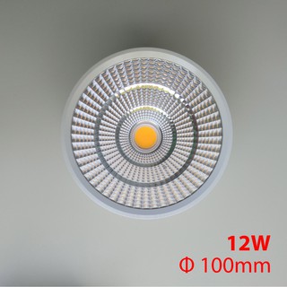 Đèn ống bơ, đèn lon 12W/Φ100