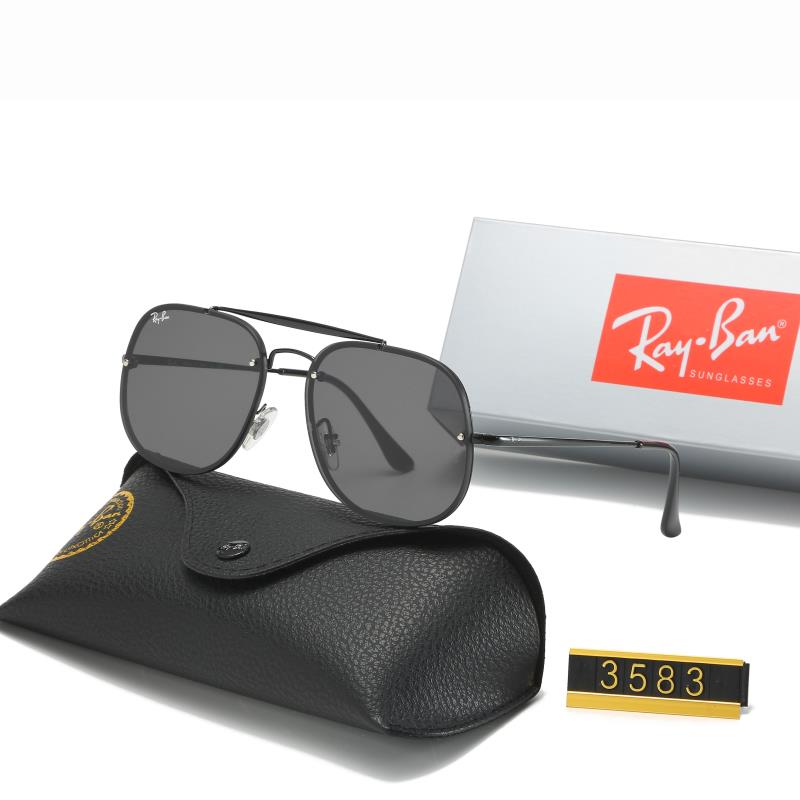 Ray-Ban_ chính hãng Kính râm 2021 Thời trang Hàn Quốc mới Kính râm nam nữ một mảnh Cặp đôi hợp thời trang Du lịch ngoài trời Kính râm lái xes