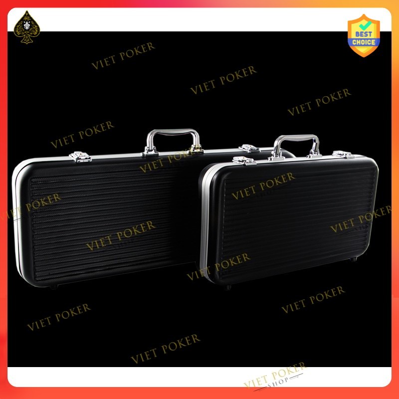 VPS Vali nhựa ABS chất lượng cao, poker vali chip set 300 / set 500 kèm logo của Viet Poker shop (không bao gồm chip)