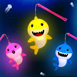 Đồ chơi cá mập Baby shark có nhạc và đèn đáng yêu