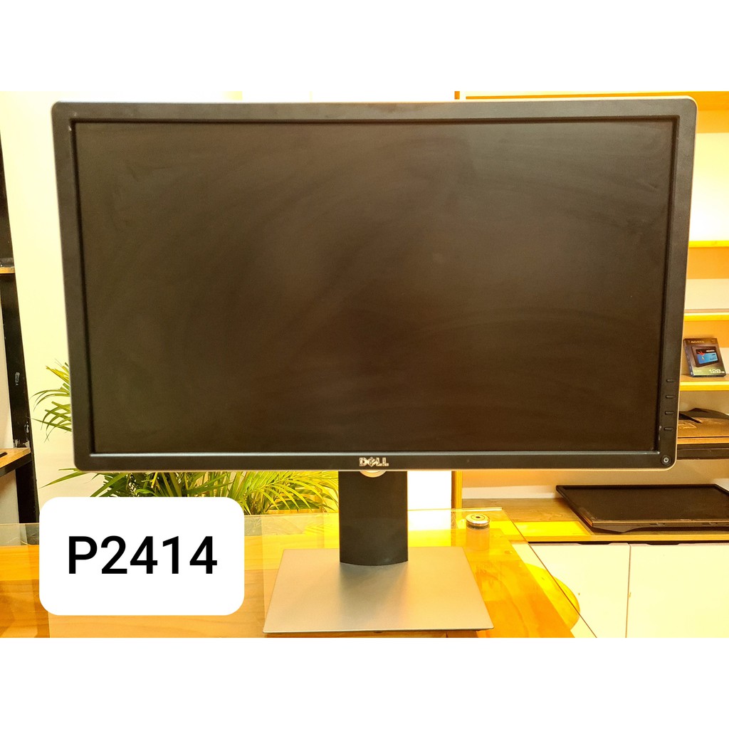 [Mã ELCLXU8 hoàn 8% xu đơn 500K] Màn hình Dell P2414H, 24″ inch, LED, Full HD, màn hình rộng Cũ