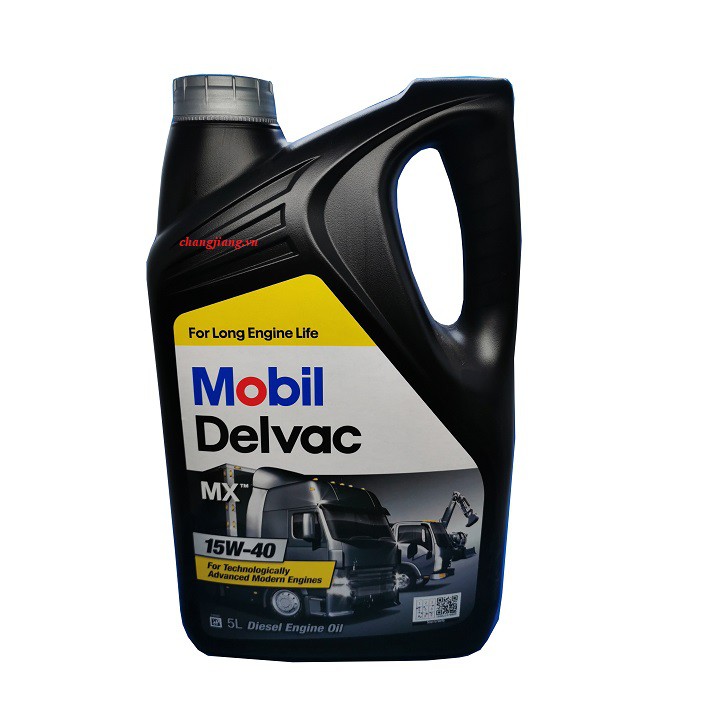 Nhớt ô tô Mobil Delvac MX 15w40 5Lít - Mobil Delvac MX