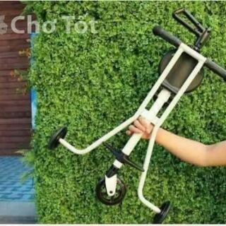 Xe đẩy 3 bánh gấp gọn
