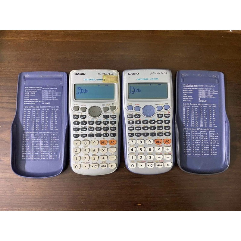 Máy tính Casio 570ES và 570VN chính hãng