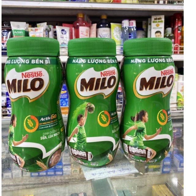 Sữa Lúa Mạch Milo Dạng Bột Hộp Nhựa 400g