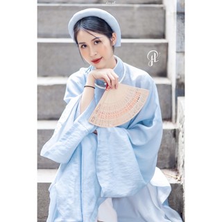 Áo tấc xanh dương, xanh rêu,tím ánh,cốm ánh(đã may lót bên trong áo).Xin các shop không ăn cắp ảnh