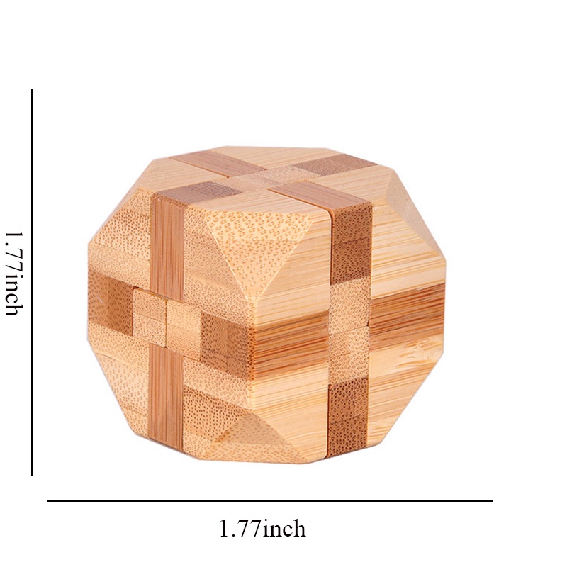 Đồ chơi trẻ em Mở Khóa Gỗ 3D Phát Triển Tư Duy Cho Bé